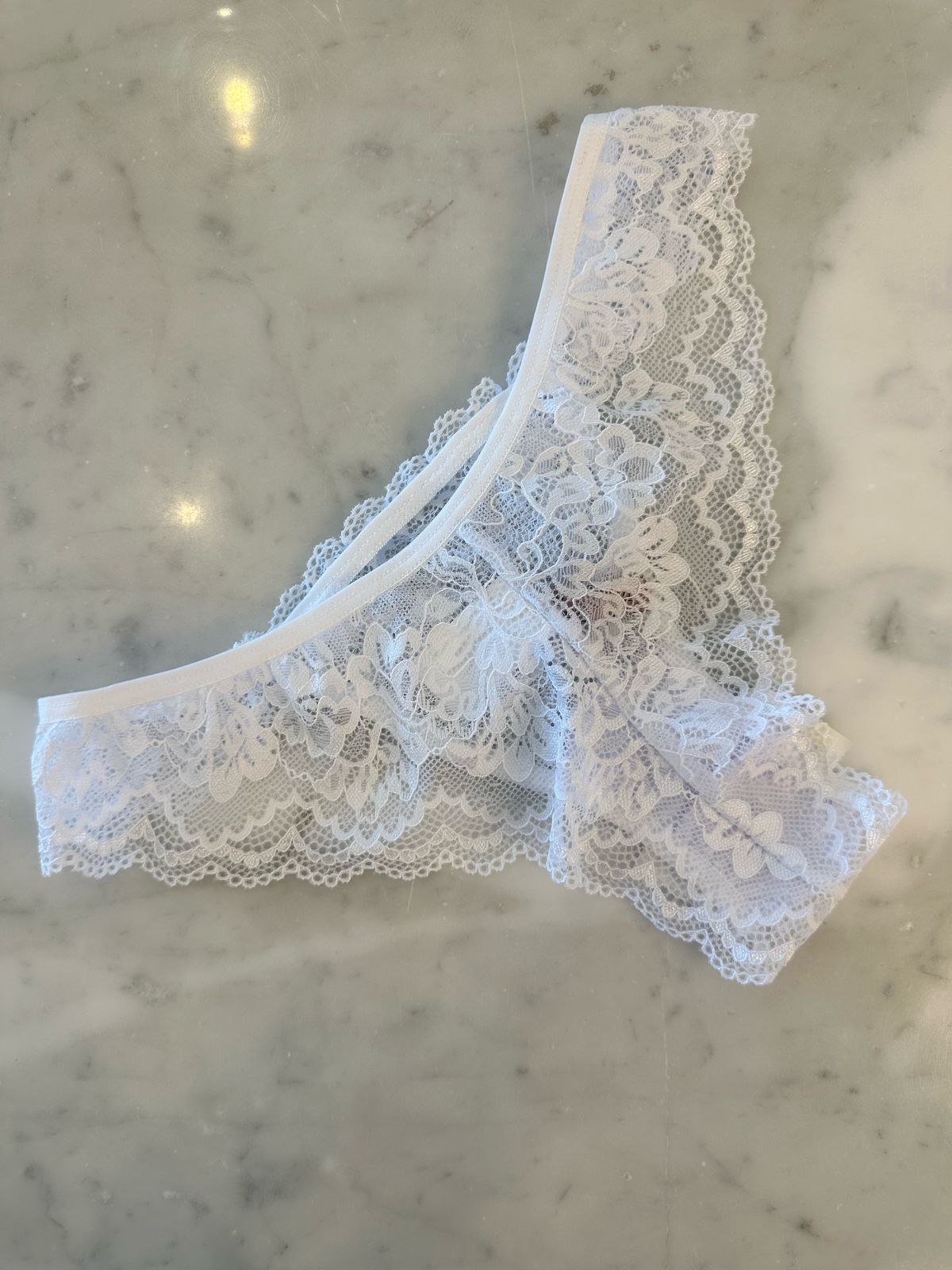 Calzón Suzy Encaje Blanca