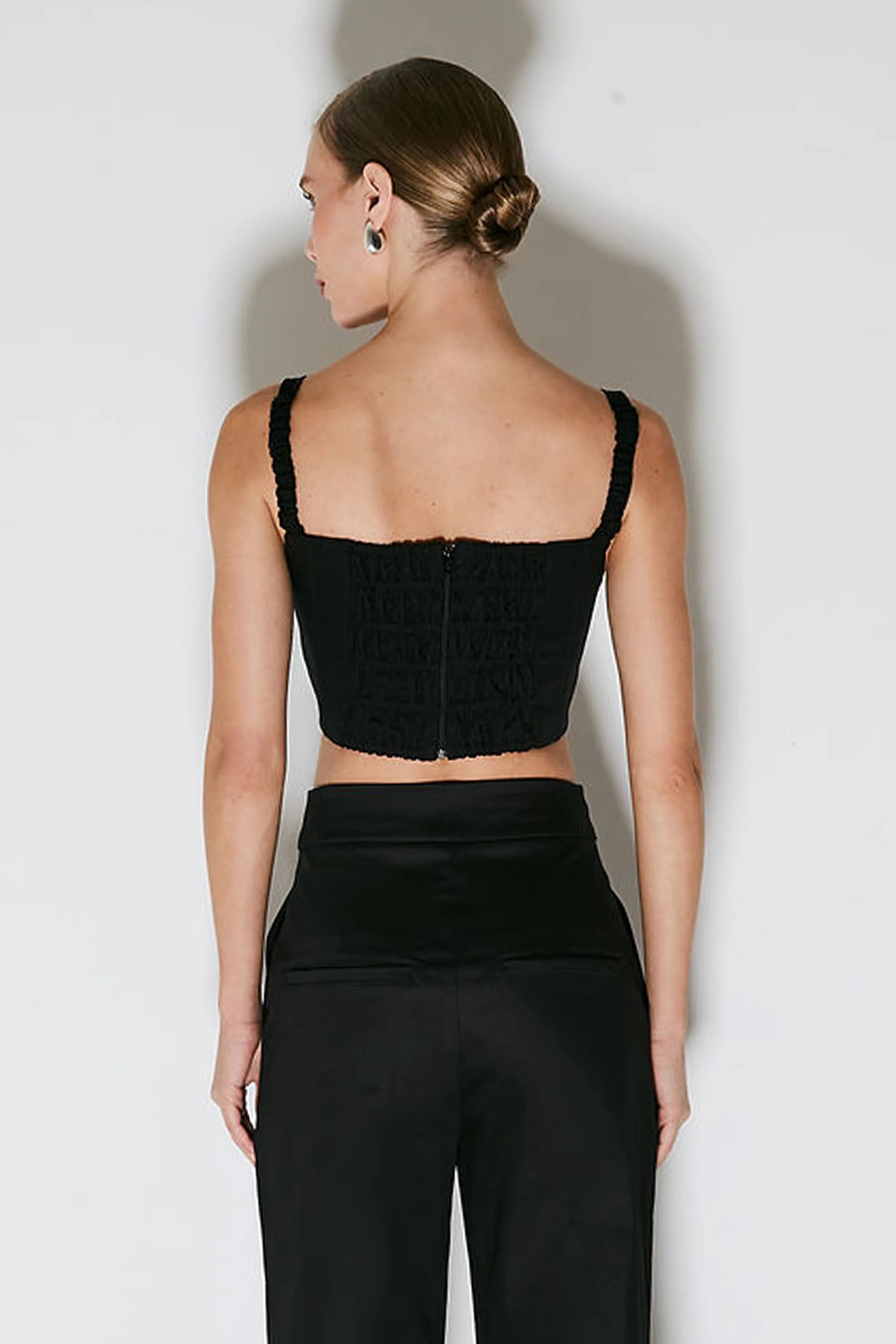 Cropped Negro Zen - 51196