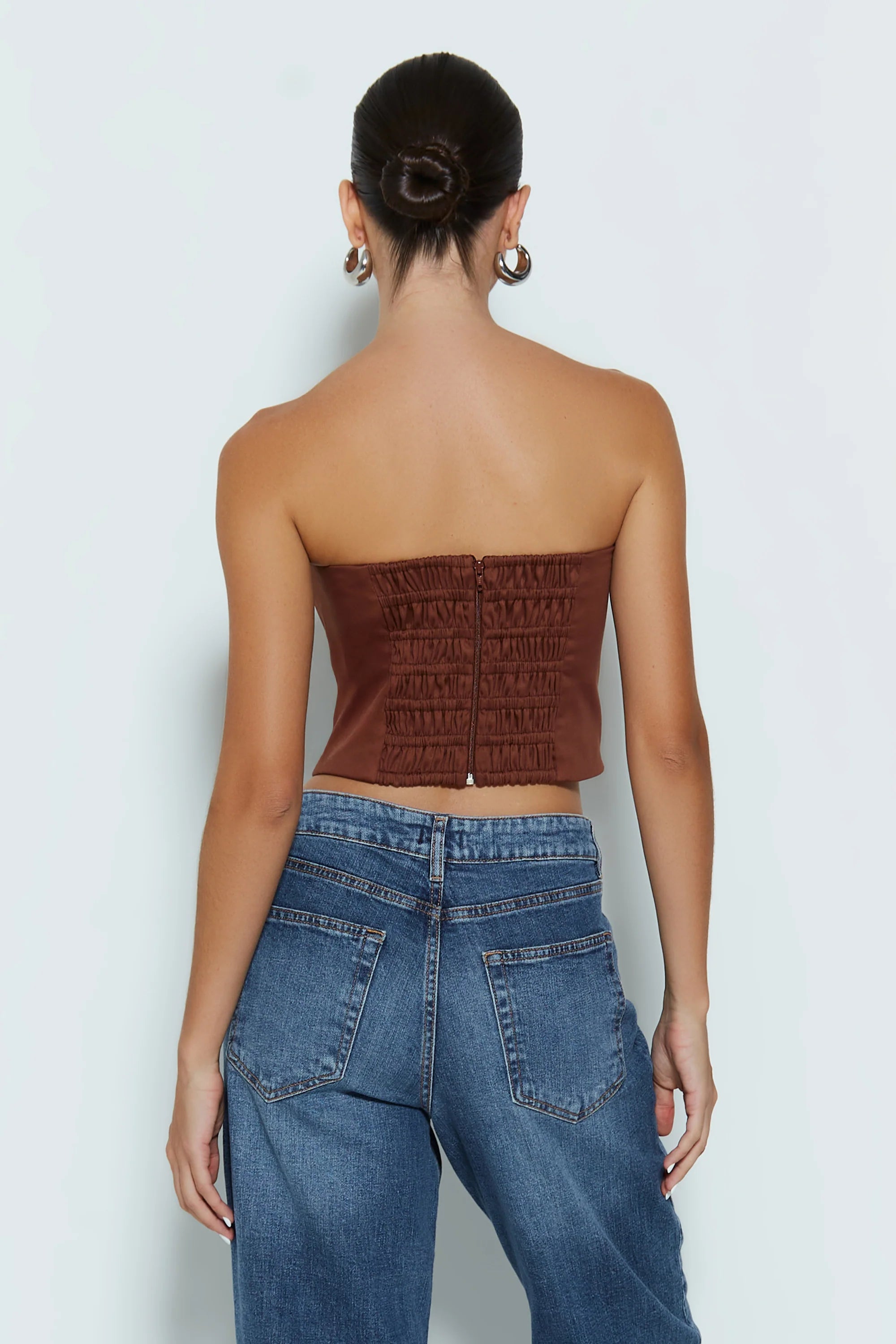 Cropped Corazón Marron Zen - 51165