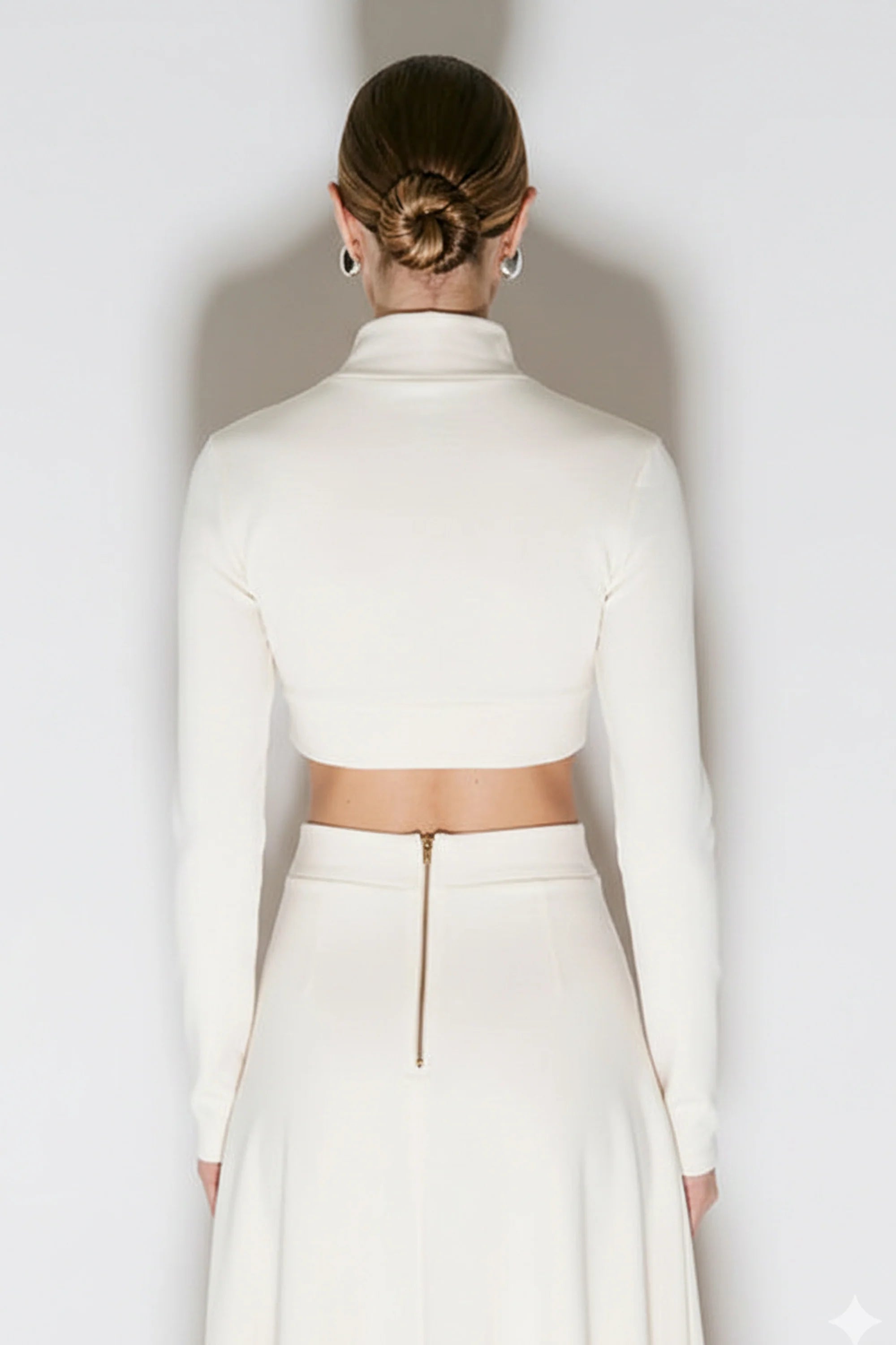 Cropped Off White Zen - 51218