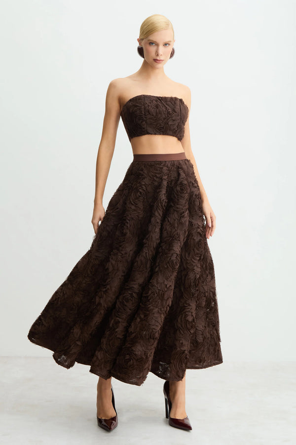 Falda Marron Zen - 48390
