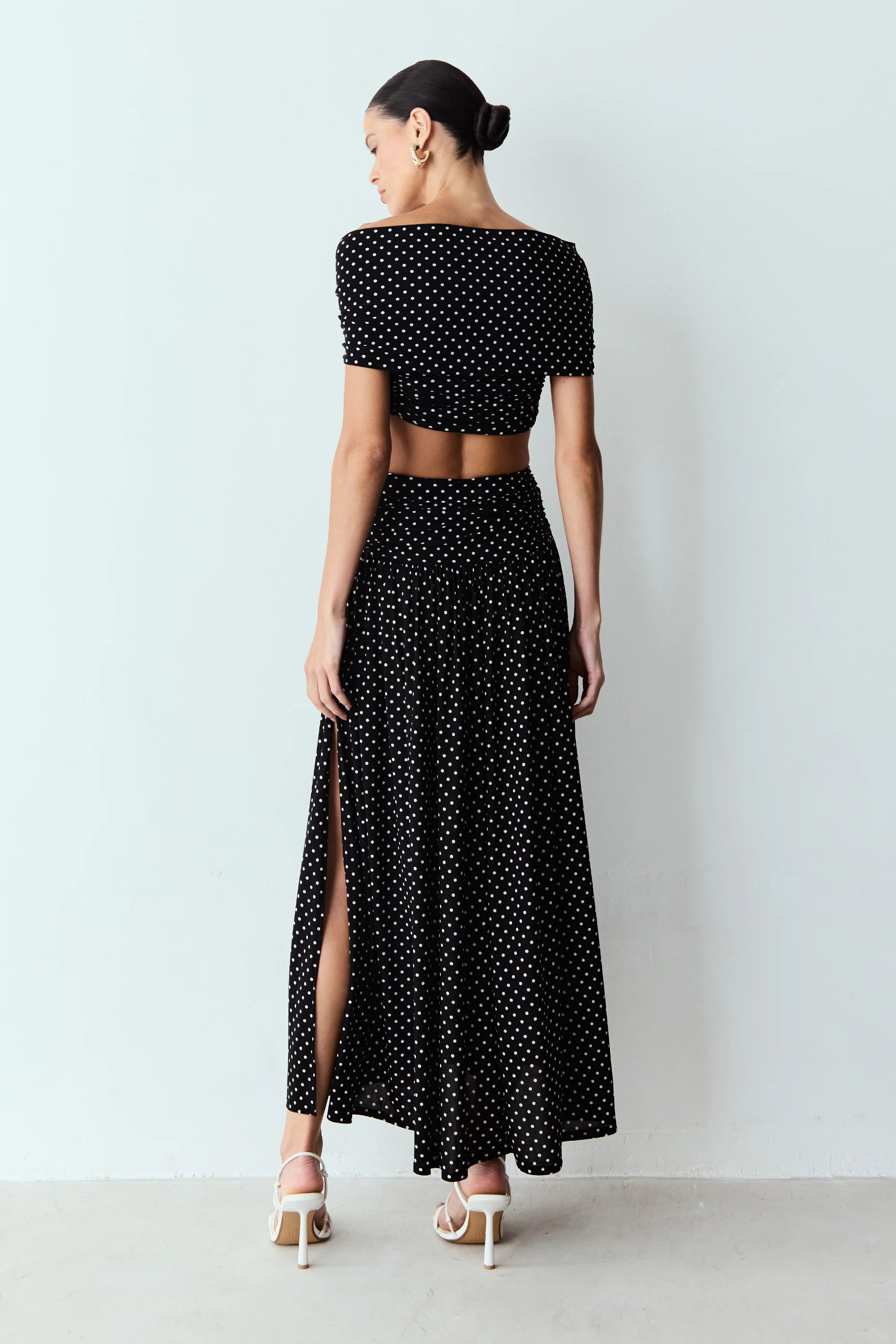 Falda Poa Negra Zen - 48373