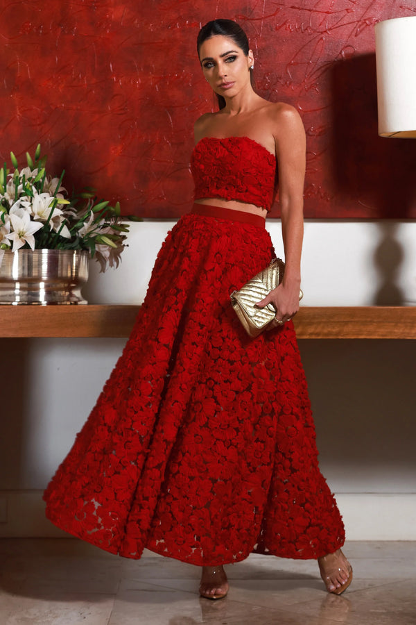 Falda Roja Zen - 48390
