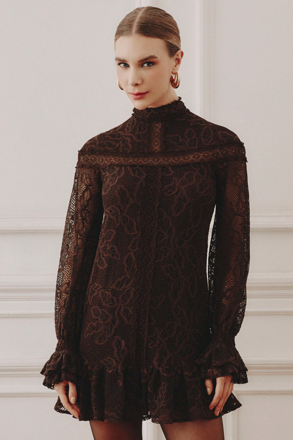 Vestido Hilary Cafe Rock Lola