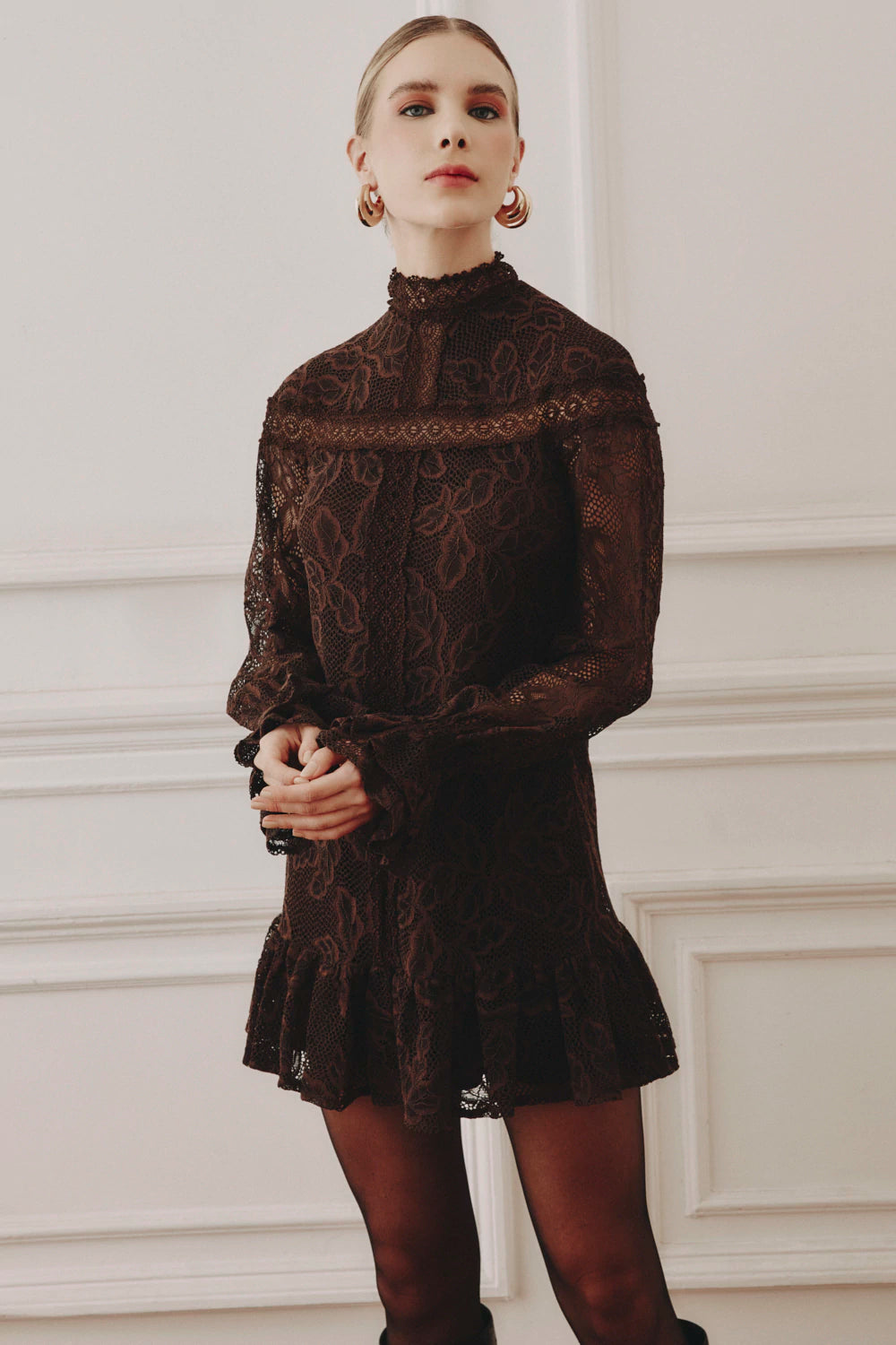 Vestido Hilary Cafe Rock Lola