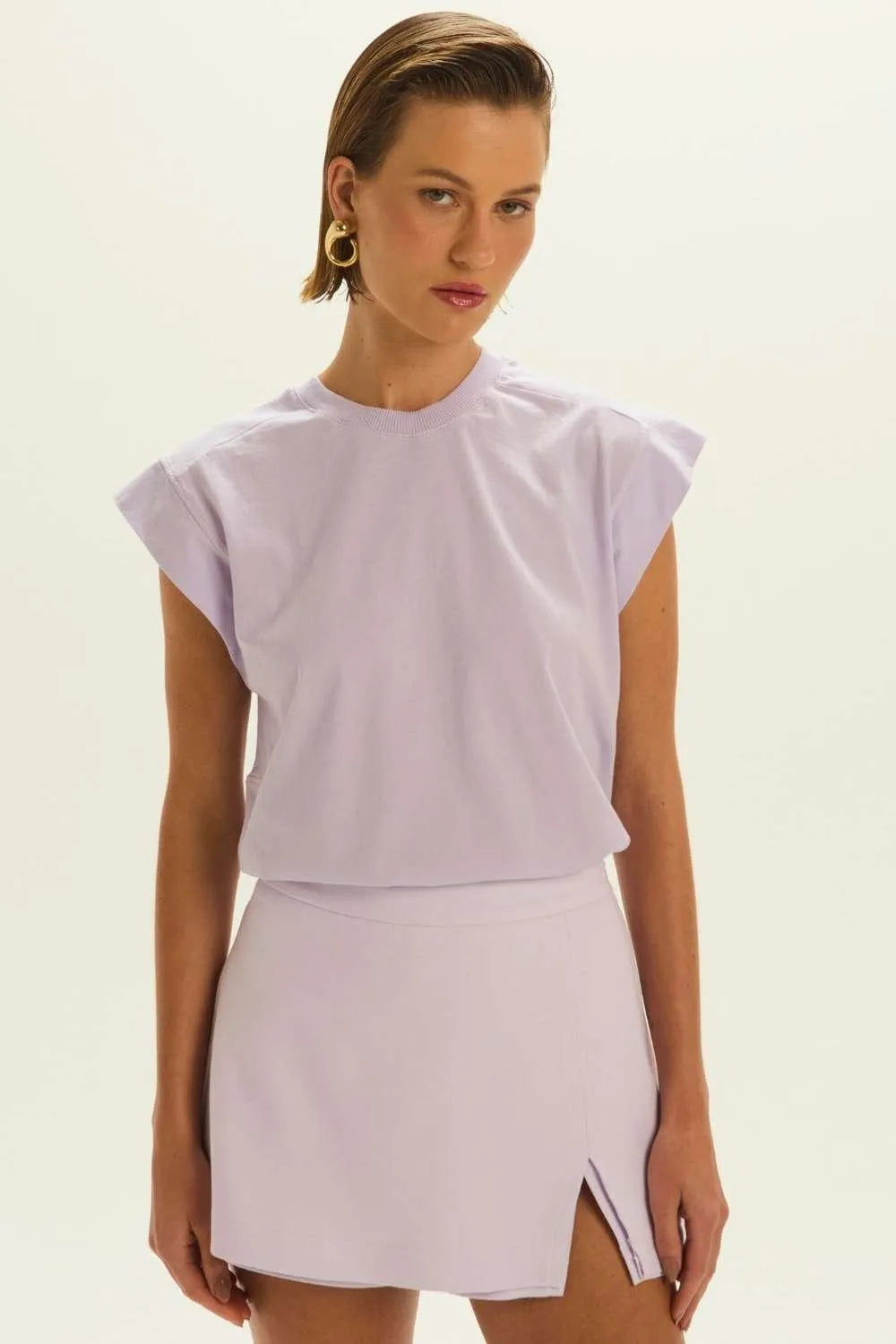 Tshirt Lilac Lila Leblog