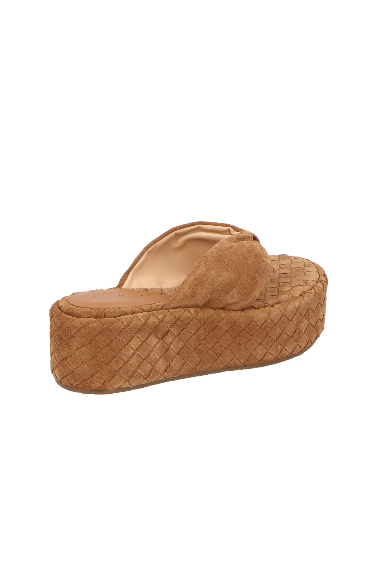 Sandalia Plataforma Mediana Caramelo Luiza Barcelos - 115