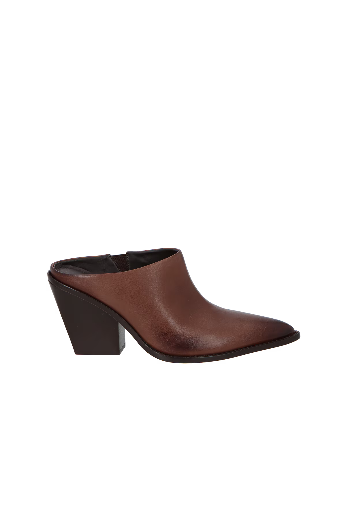 Mule Cuero Marrón LB - 232