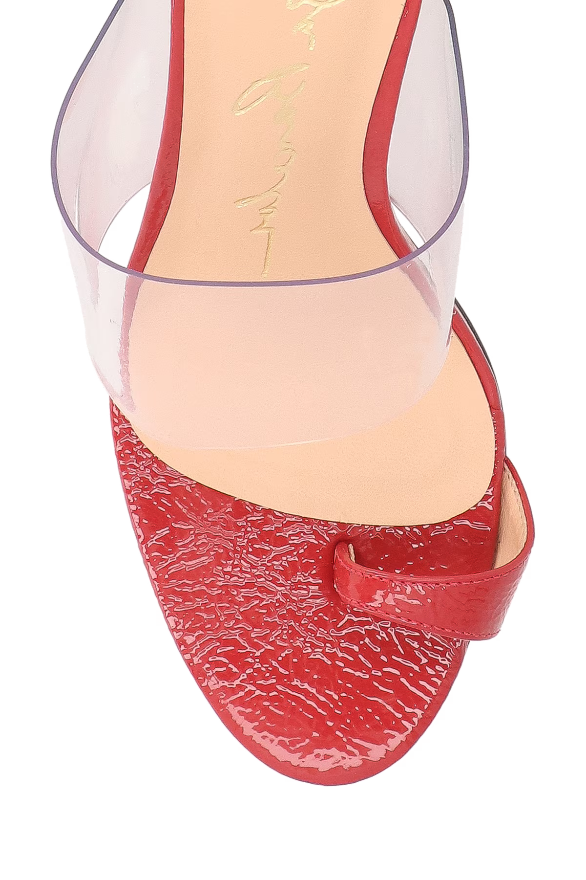 Mule Cuero Roja Luiza Barcelos - 137