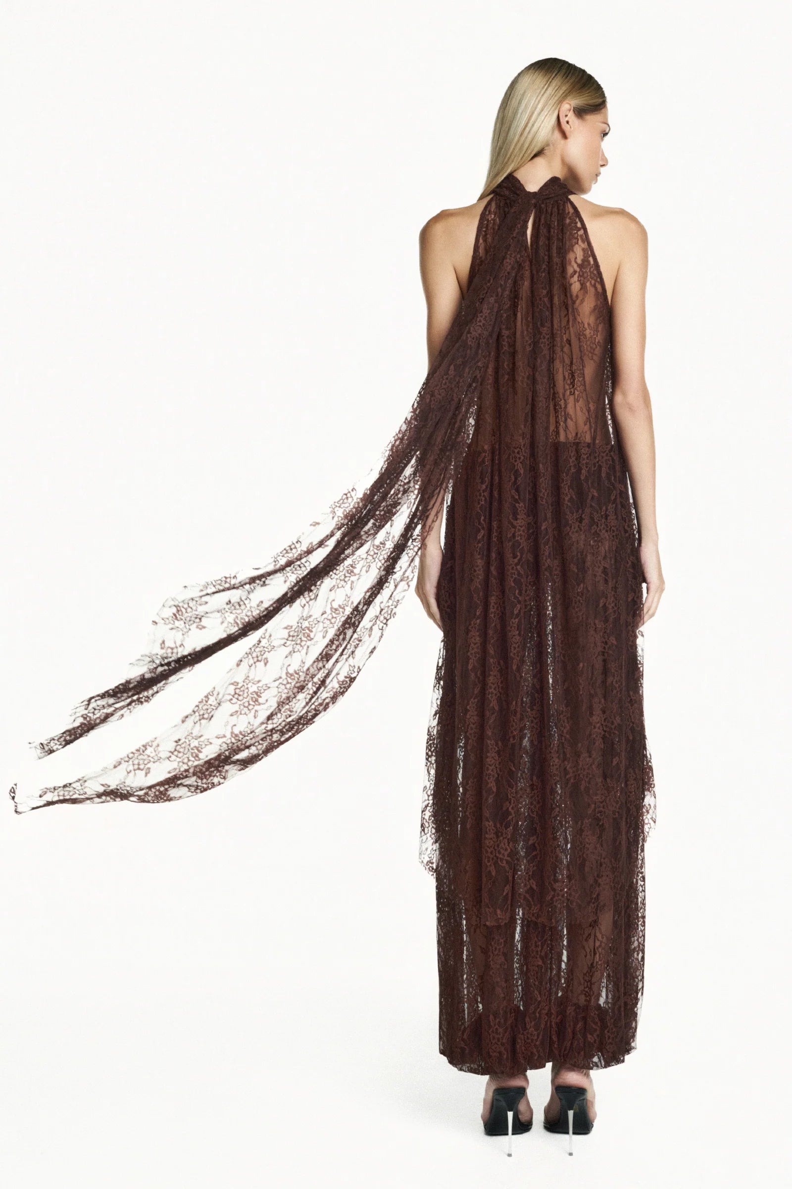 Pantalon Encaje Marron TIG