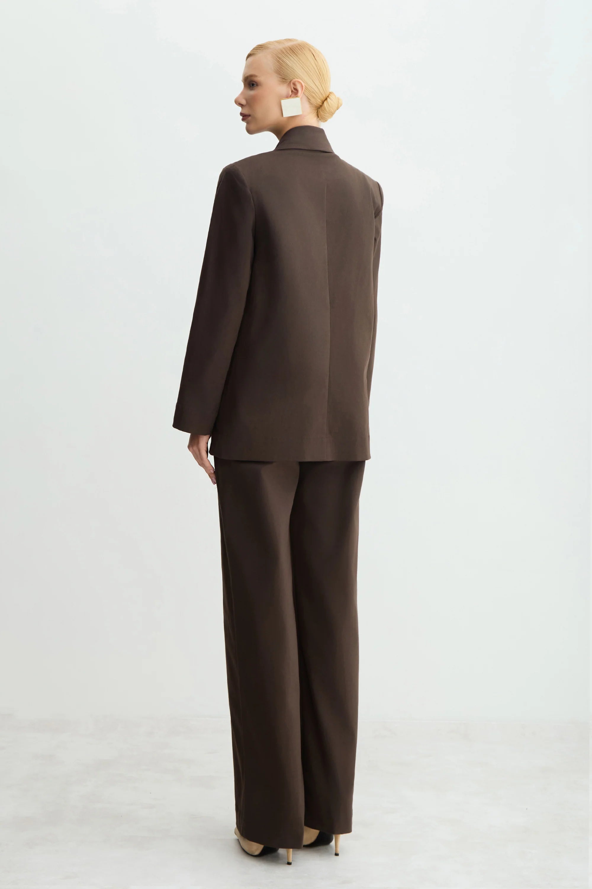 Abrigo Marron Zen - 51338