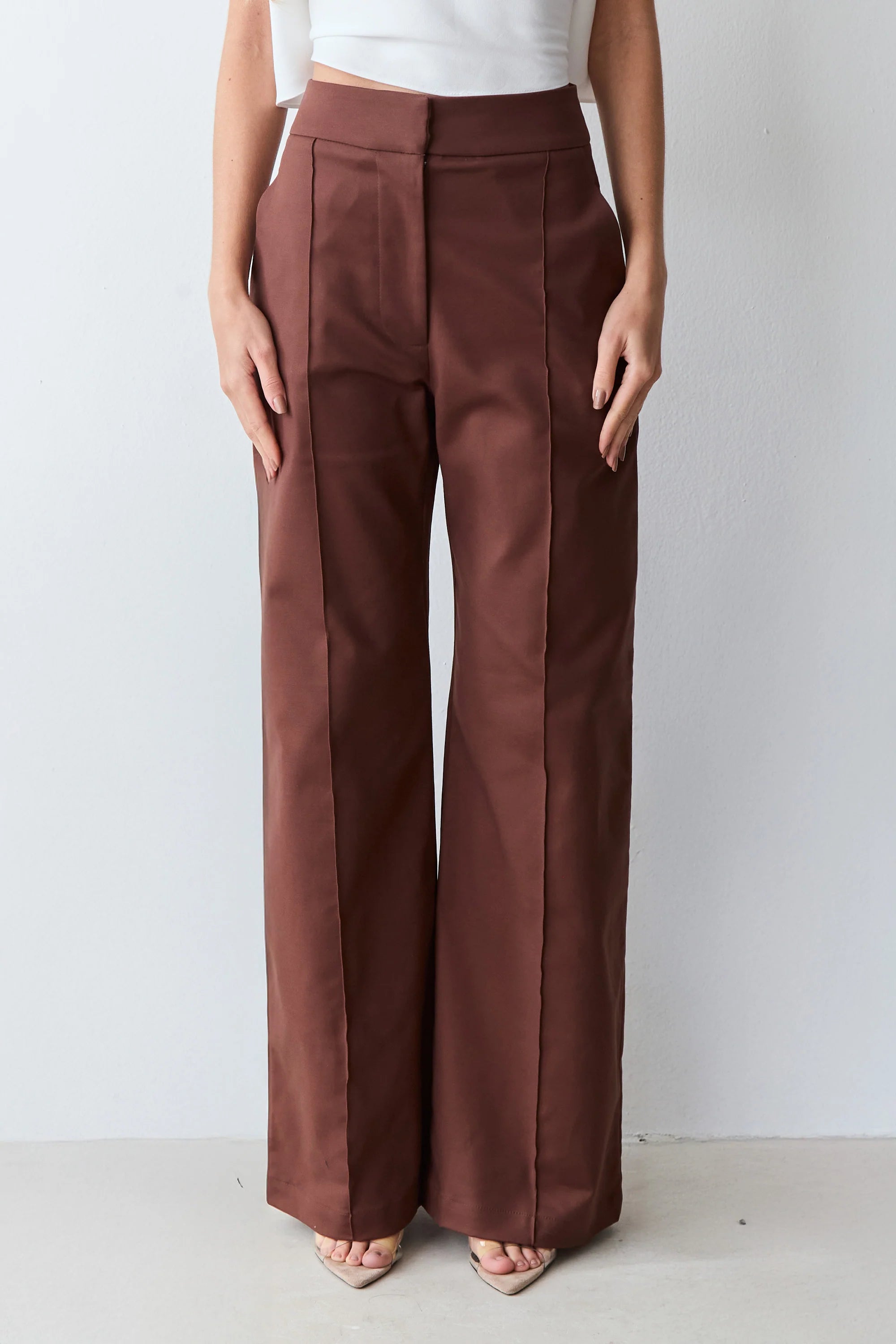Pantalon Classico Marron Zen - 45140