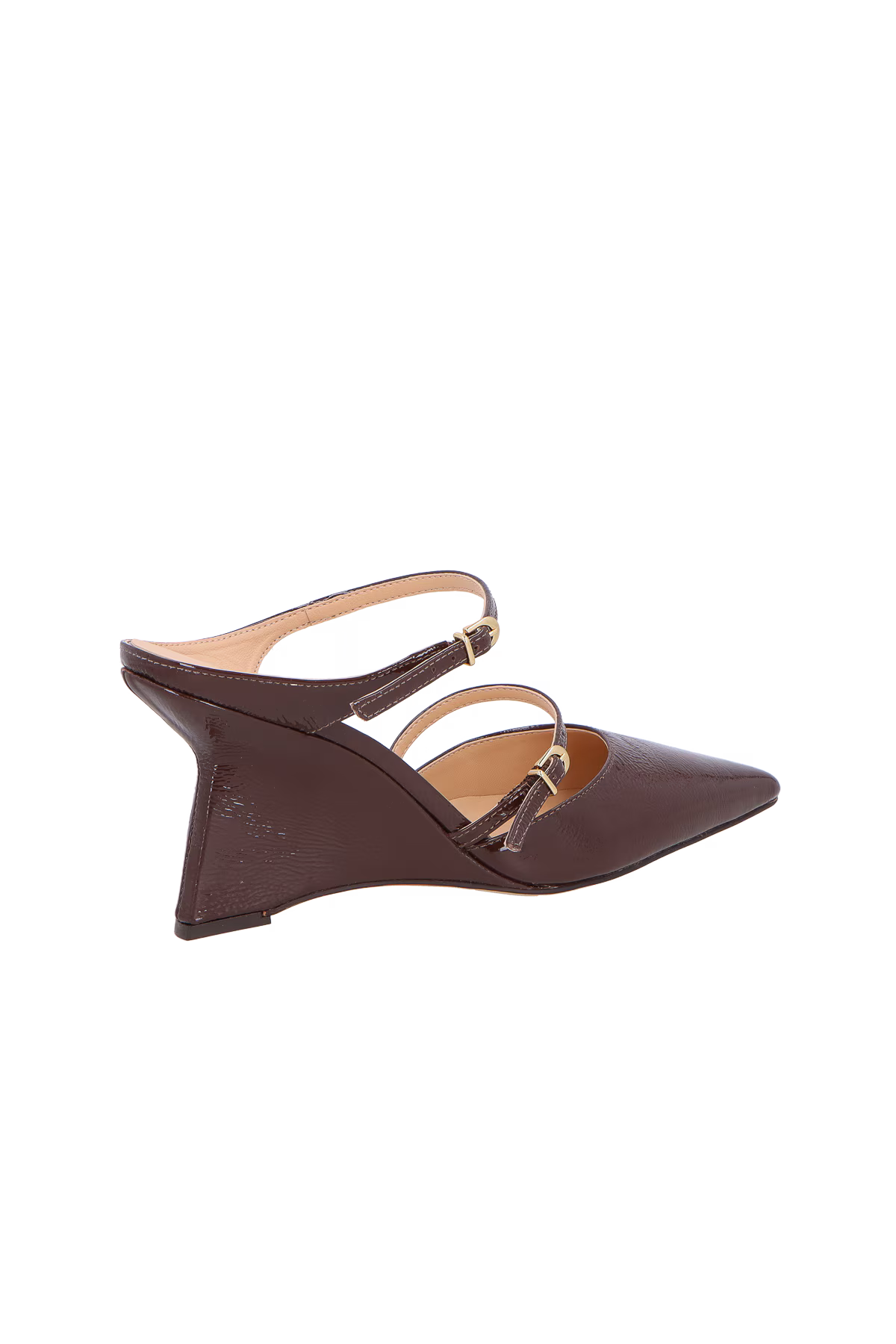 Scarpin Mule Verniz Cafe Luiza Barcelos - 102