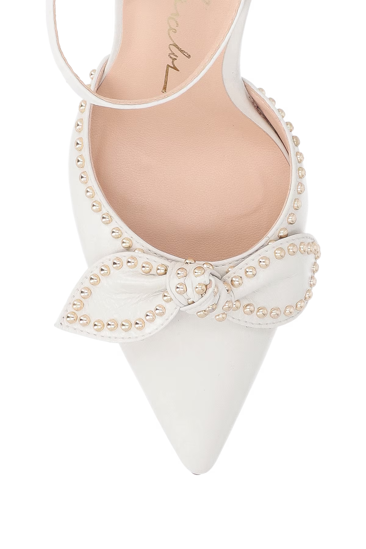 Scarpin Cuero Off White Luiza Barcelos - 144