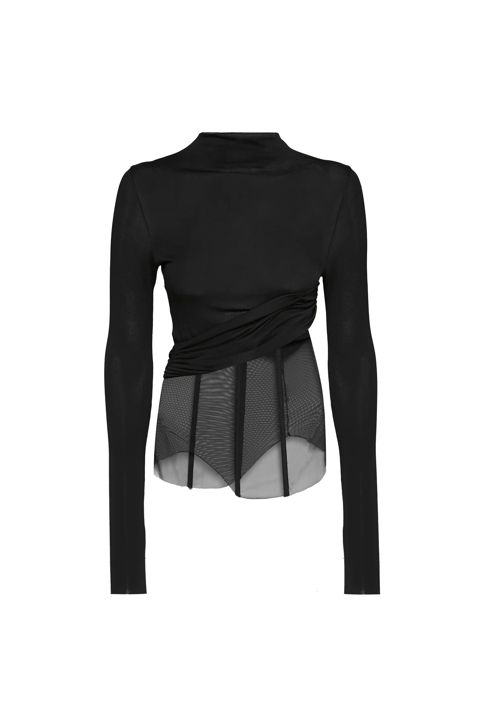 Blusa Manga Larga Negra TIG