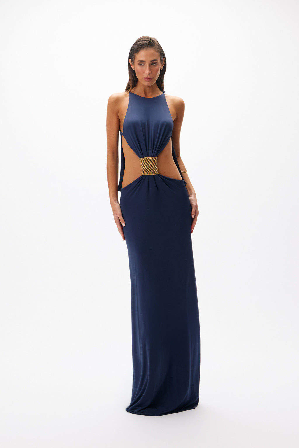 Vestido Verbena Azul Oasis