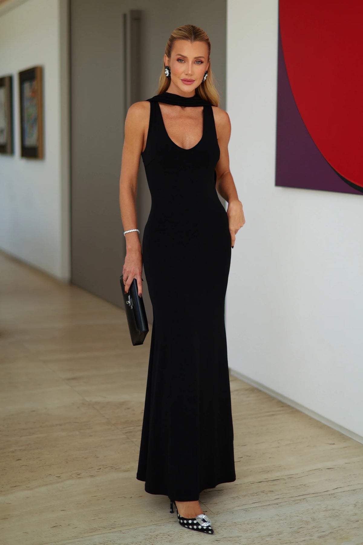 Vestido Negro Zen - 11810