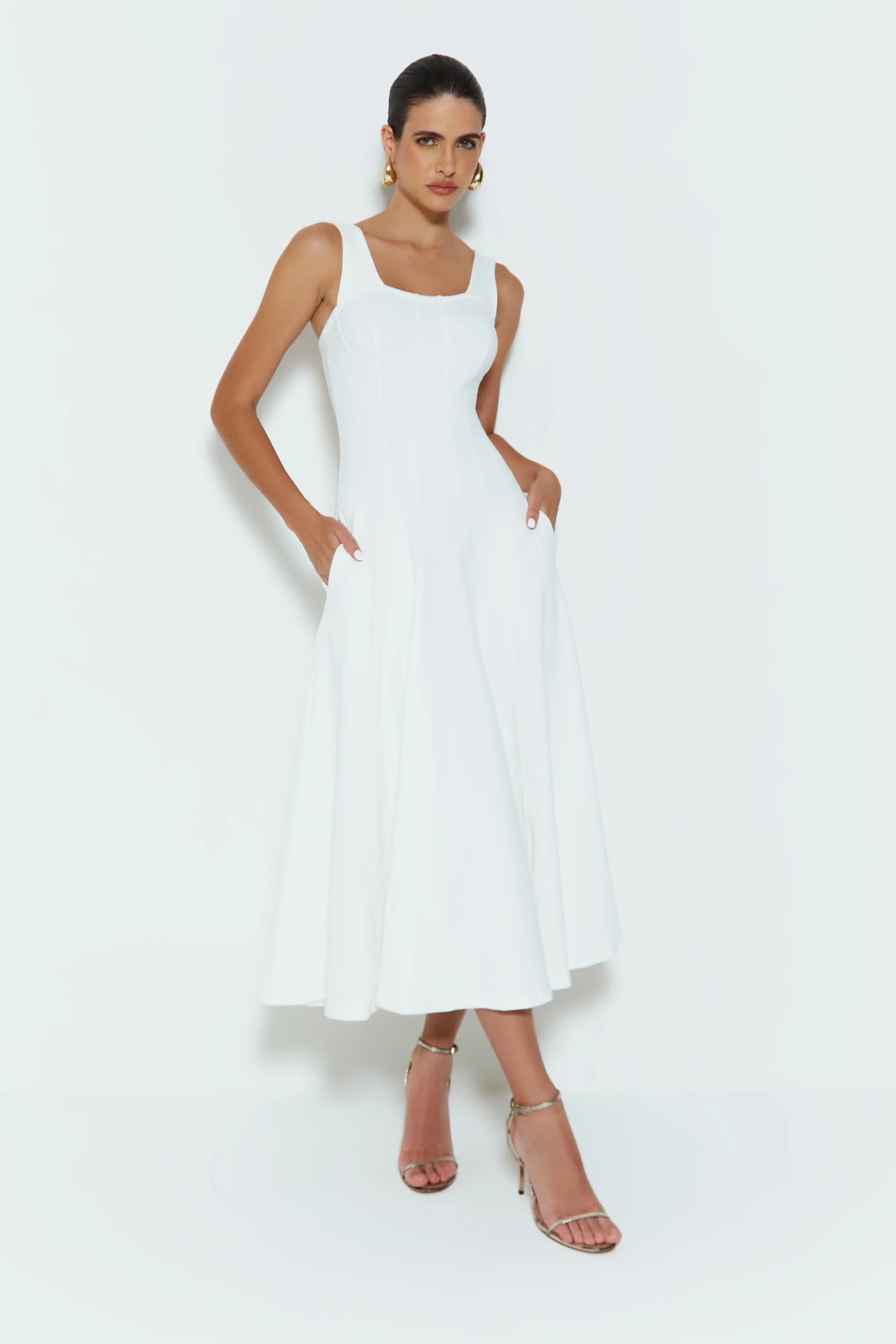 Vestido Off White Zen - 11436