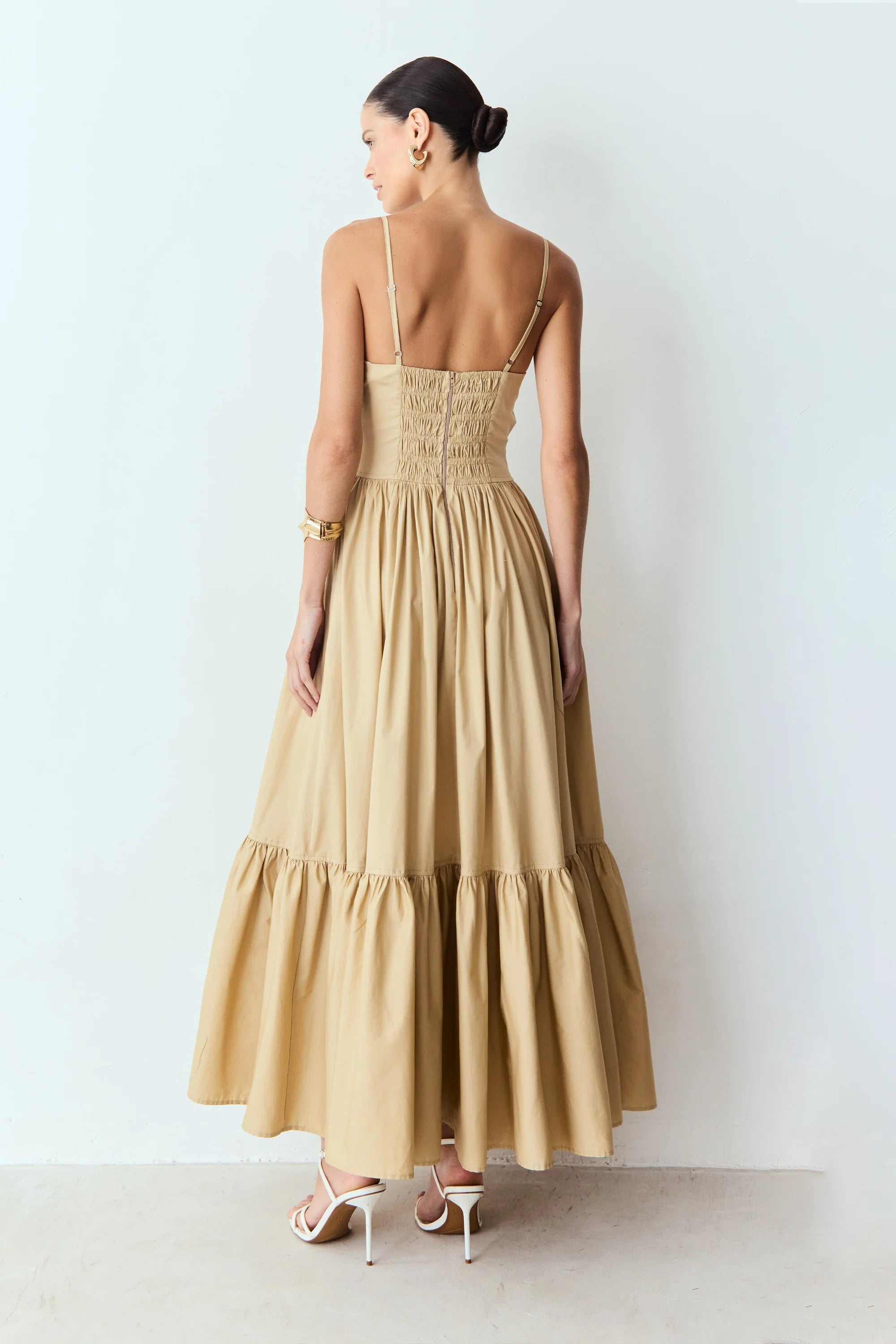 Vestido Beige Miel Zen - 11581