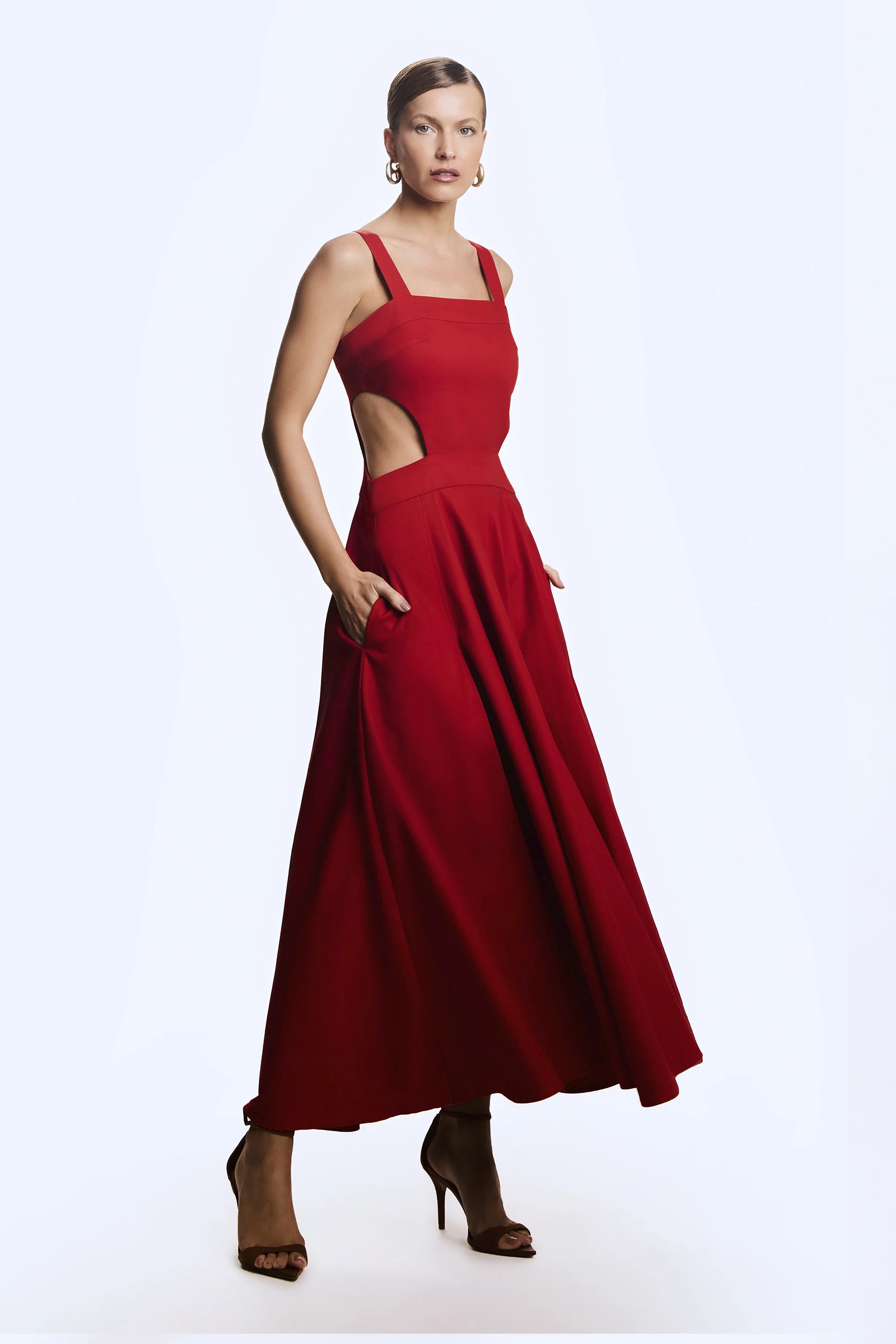 Vestido Rojo Zen - 11550