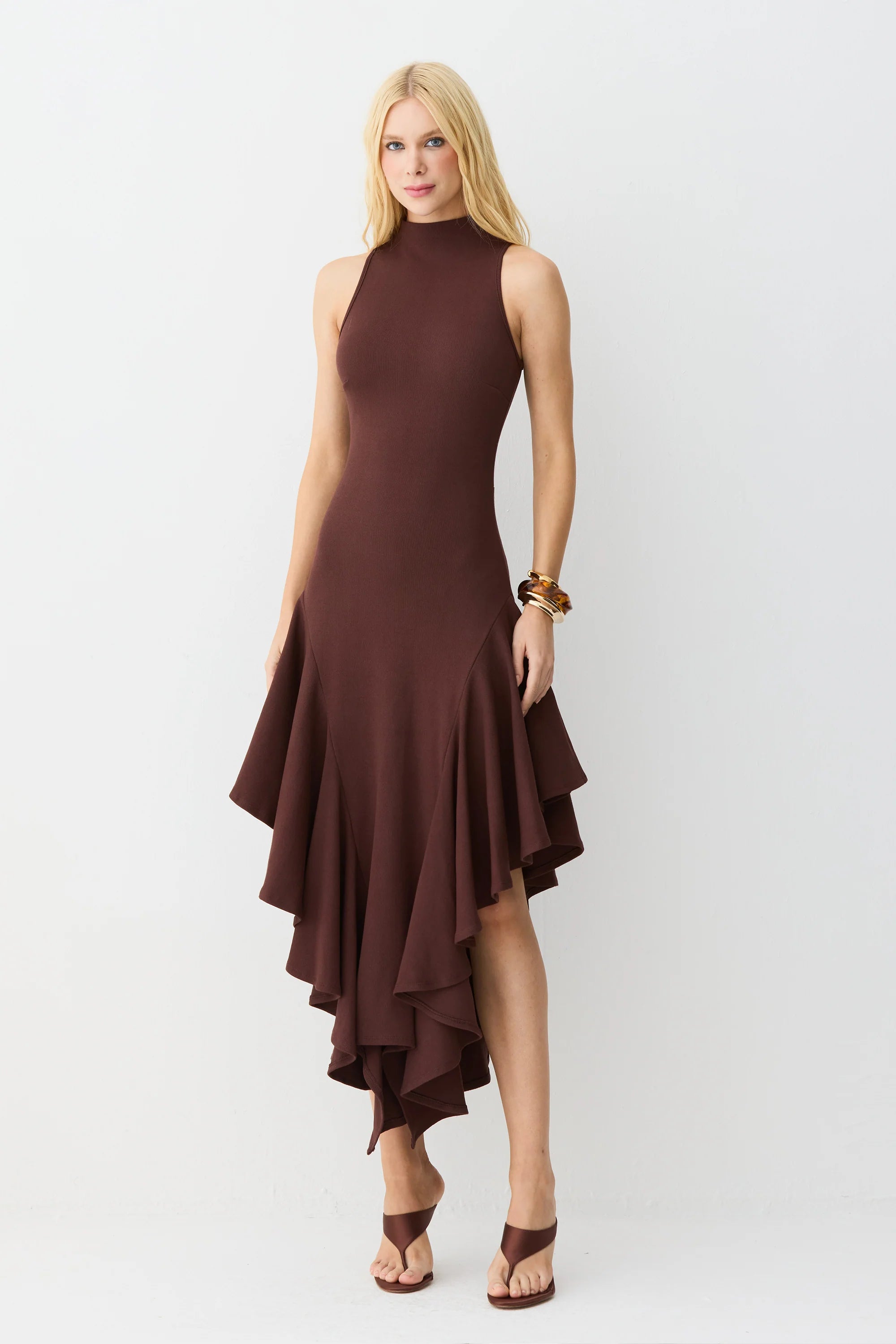 Vestido Marron Zen - 11694