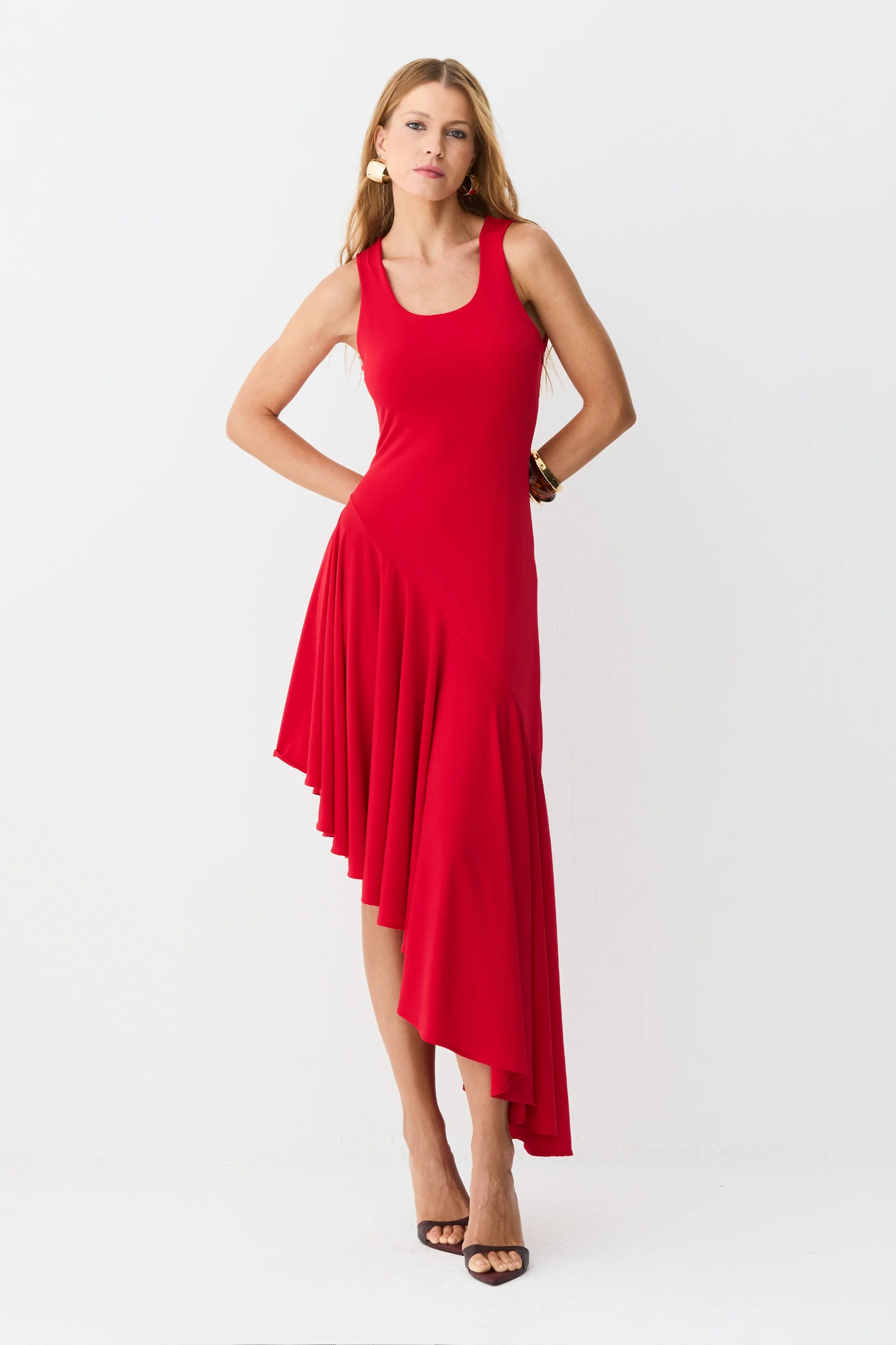 Vestido Rojo Zen - 11689