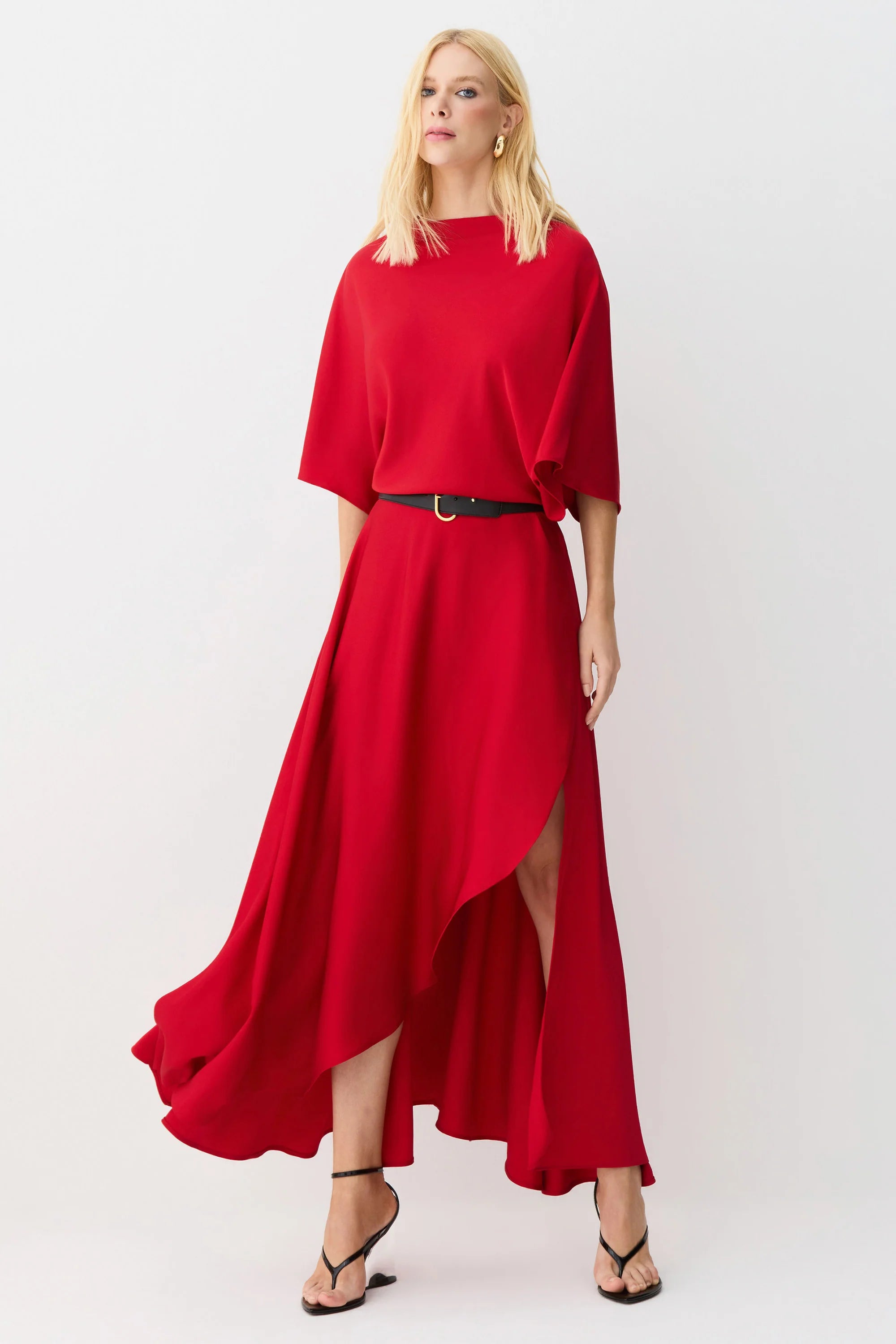 Vestido Rojo Zen - 11618