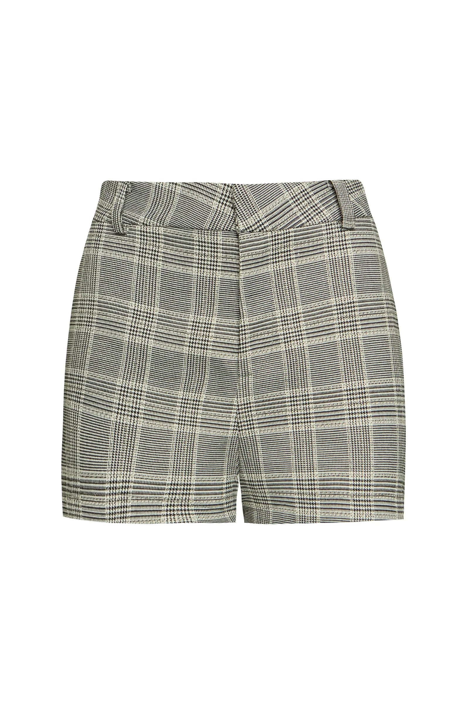 Shorts Ajedrez Gris TIG