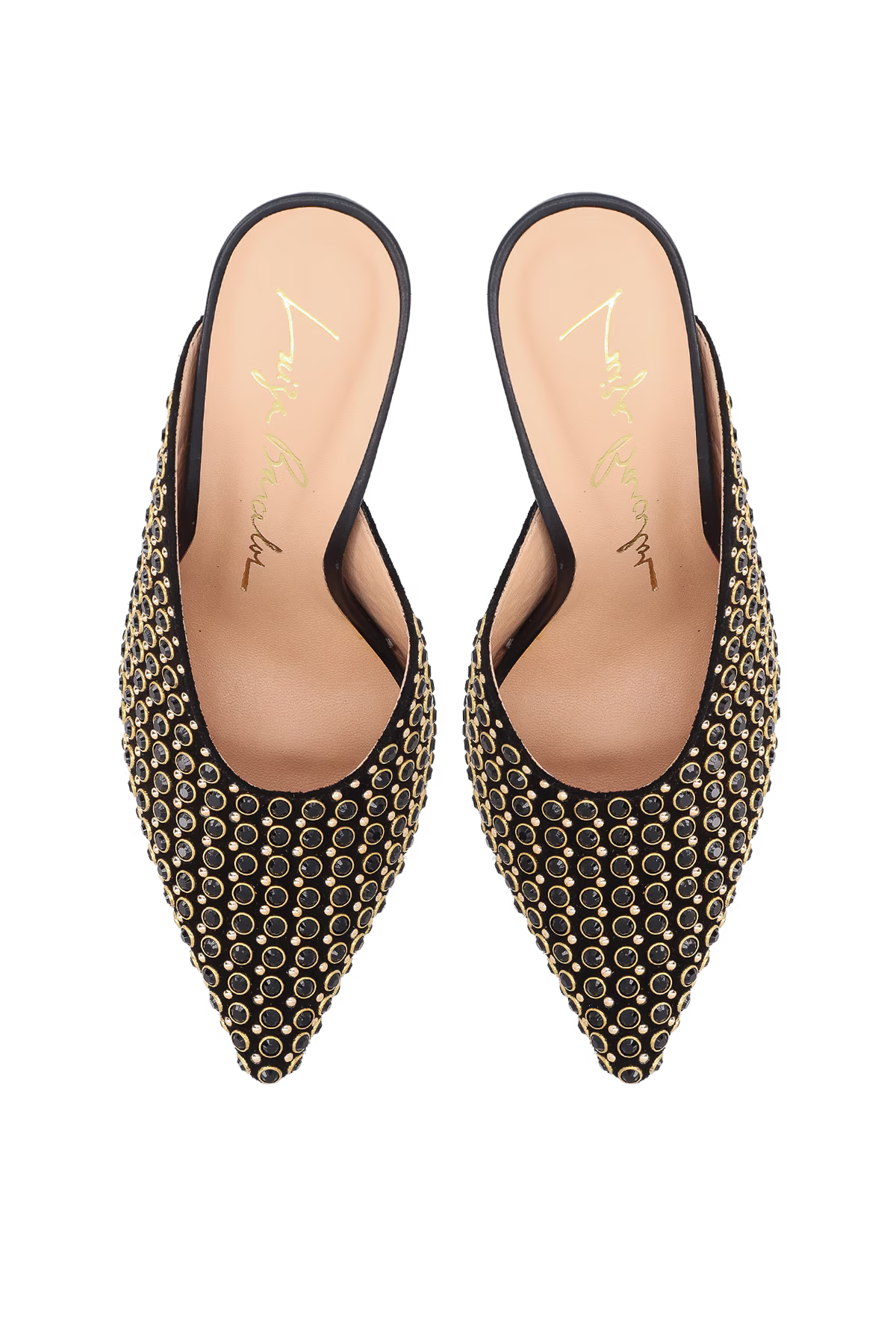 Mule Bordado Negro Luiza Barcelos - 141